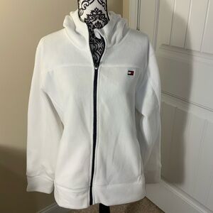 Tommy Hilfiger Women’s White Fleece Jacket NWOT